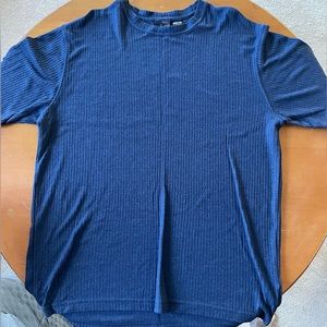 J Ferrar Navy dress shirt - Large Tall